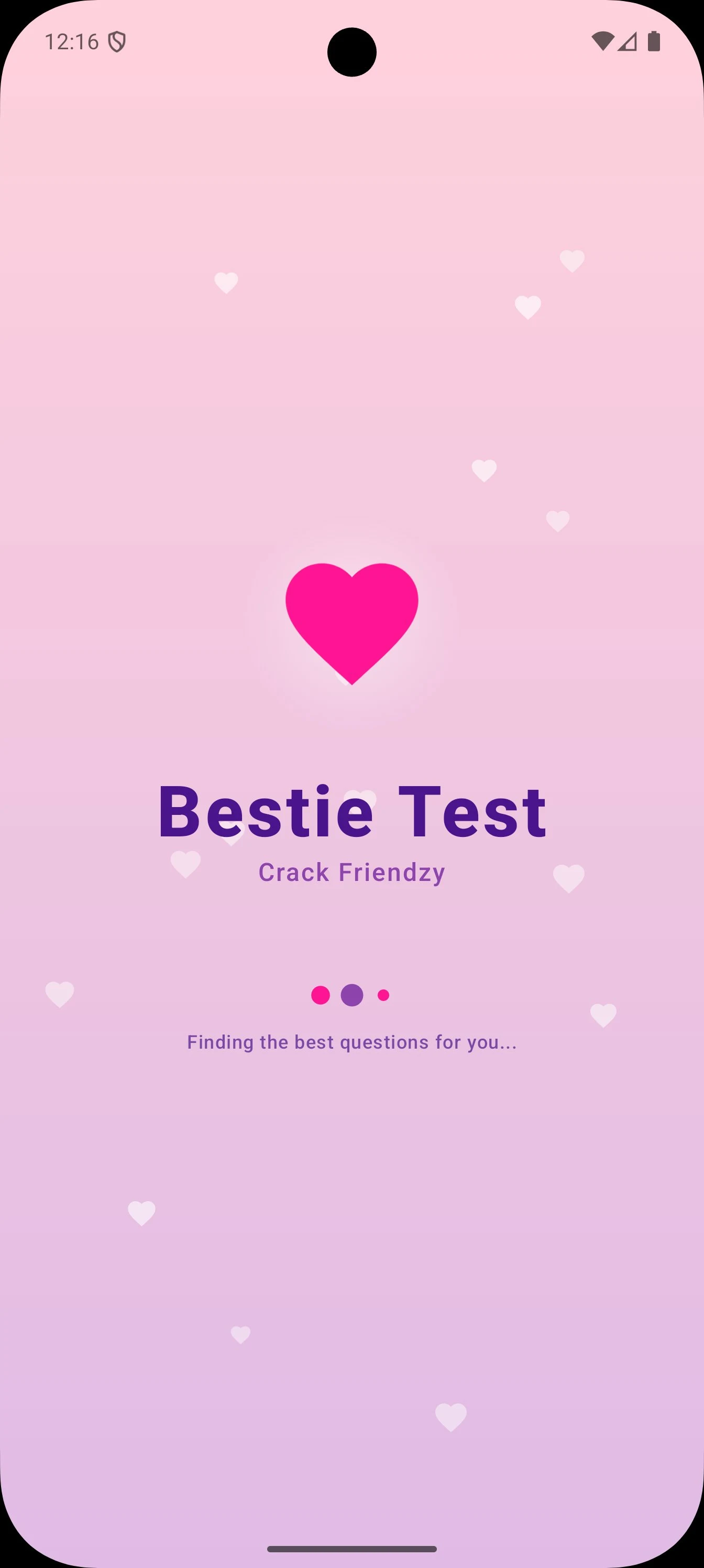 Bestie Test - Crack Friendzy screenshot